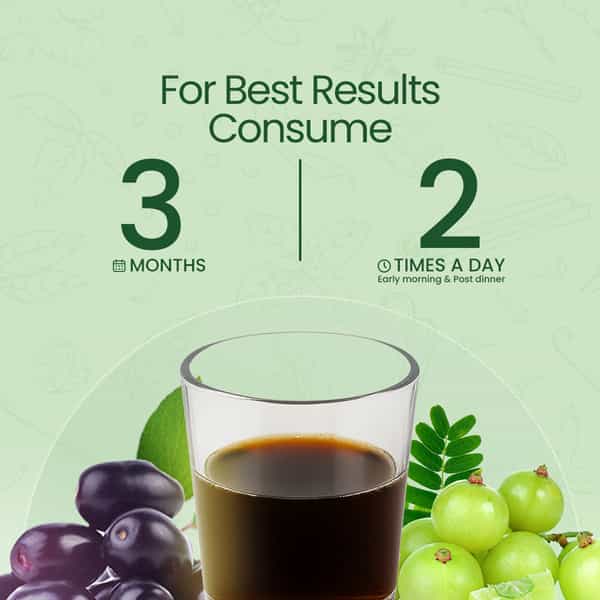 Krishna's Diabic Care Juice 1 Litre | Clinically Proven Formula For Diabetic Wellness