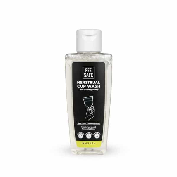 Peesafe Menstrual Cup Wash 100Ml | Orange Fragrance | Maintains Cup Hygiene