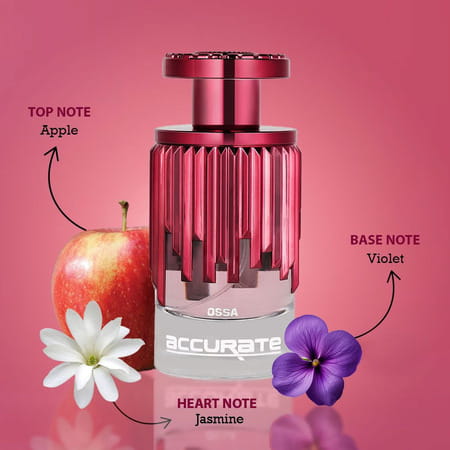 Ossa Accurate Eau De Parfum | Floral And Fruity Notes | For Women | Long Lasting Fragrance | 100 Ml