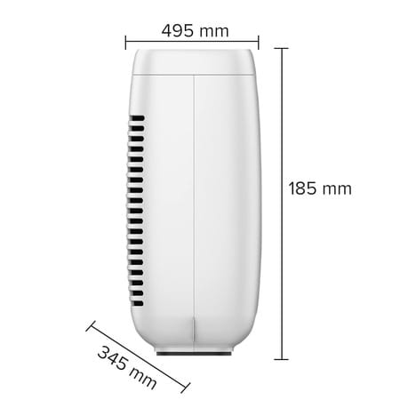 Blue Star Air Purifier Ap420oan | Room Air Purifier With Uv Based | 592 Sq Ft Coverage Area