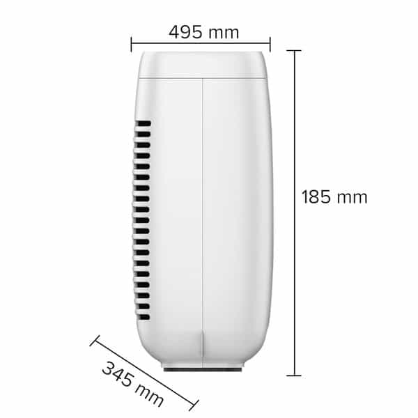 Blue Star Air Purifier Ap420oan | Room Air Purifier With Uv Based | 592 Sq Ft Coverage Area