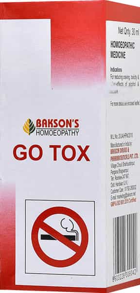 Dr Bakshi's Bakson Homoeopathy Go Tox Drop 30Ml Pack Of 2
