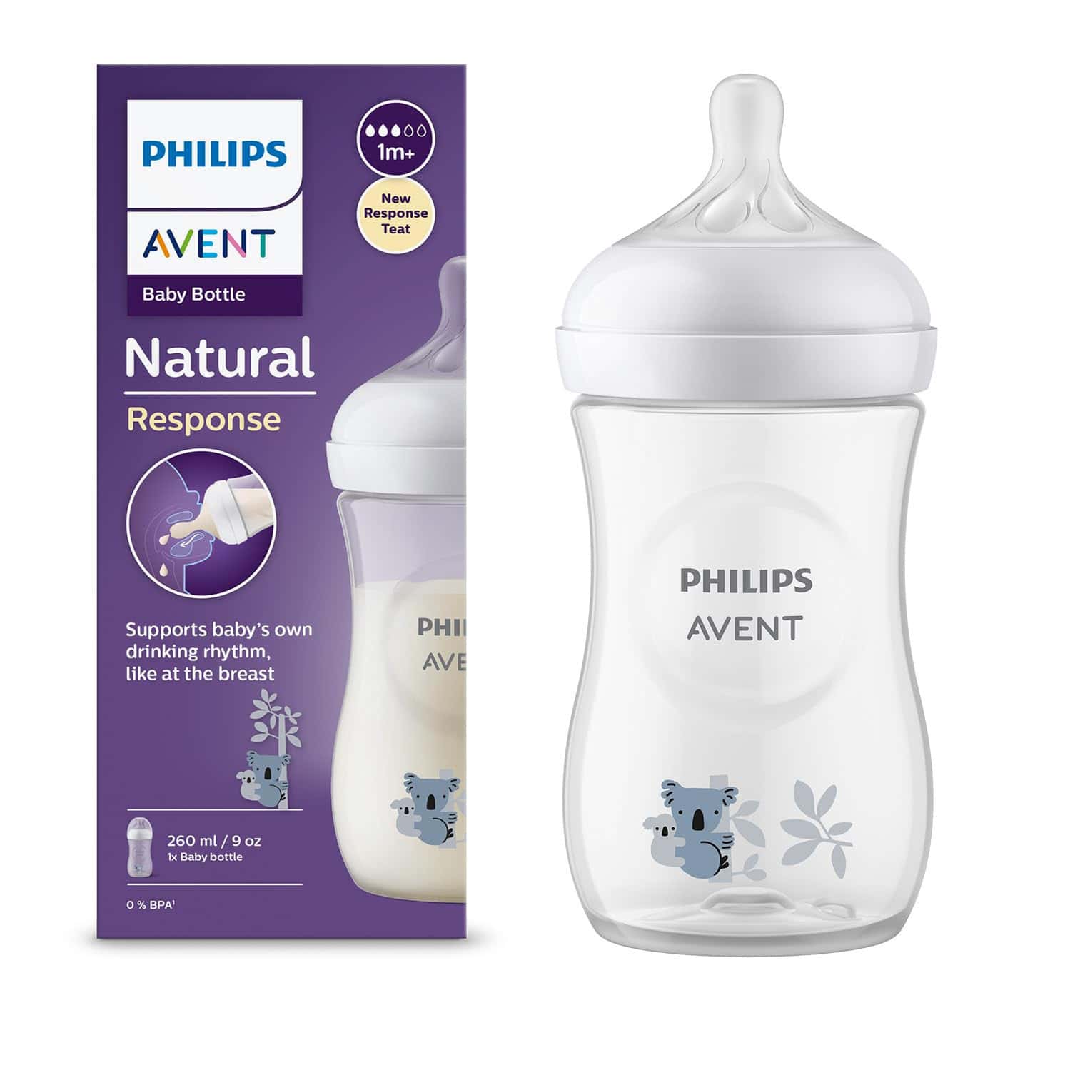 Philips Avent Natural Baby Feeding Bottle | Recommended By Moms Worldwide | 1m+ | Scy903/67