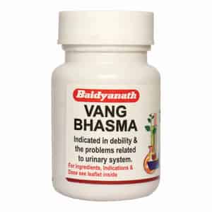 Baidyanath Asli Ayurved Vanga Bhasma 10 Gm | For Prameha And Prameha Pidica