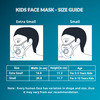 Advind Healthcare Smog Guard N95 Kids Mask With One Valve S (6-10 Years) - Blue Pack Of 5