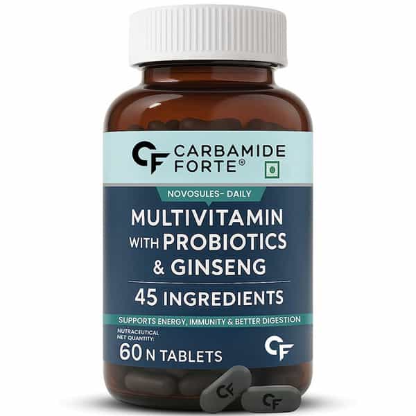Carbamide Forte Multivitamin With Probiotics 34 Ingredients -60 Tablets