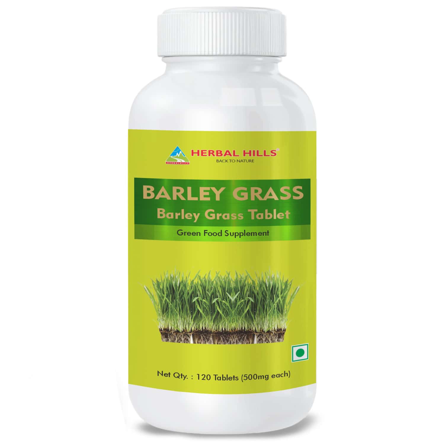Herbal Hills Barley Grass 120 Tablets