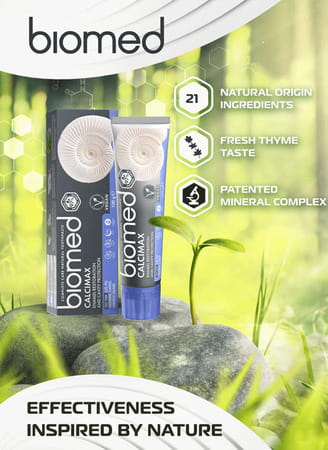 Biomed Completecare Calcimax Toothpaste - 100gms (Pack Of 2) White