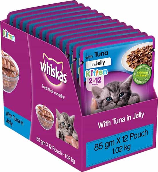 Whiskas Kitten Tuna 85 Gm