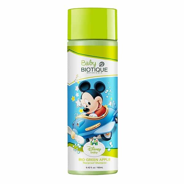 Disney Baby Bio Green Apple Mickey Tearproof Shampoo 190 Ml