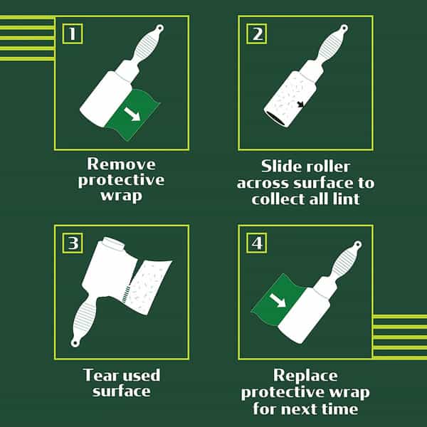 Scotch-Brite Lint Roller With 30 Sheets (Pack Of 1)