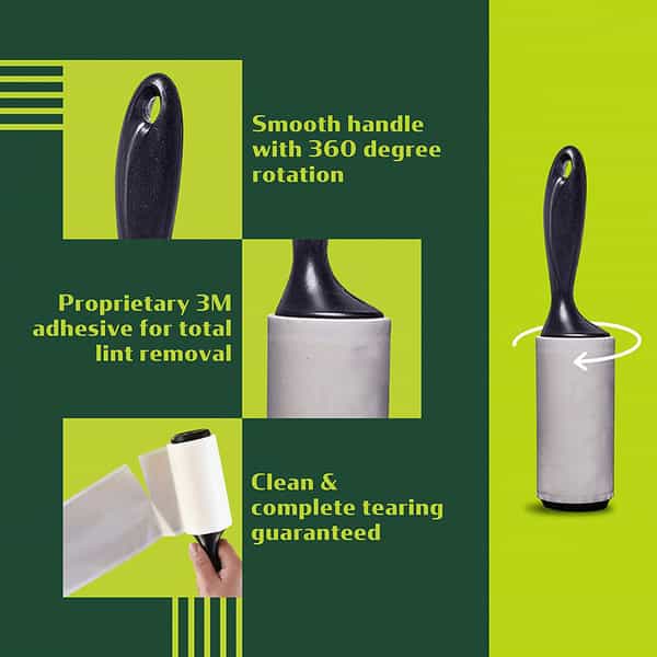Scotch-Brite Lint Roller With 30 Sheets (Pack Of 1)