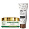 Tnw-The Natural Wash Face Moisturizing Gel Cream (50G) And Hand & Foot Cream (50G)