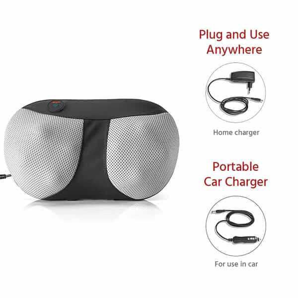 Lifelong Llm288 Back & Body Massager With Strong Deep Kneading Nodes For Muscle Pain Relief