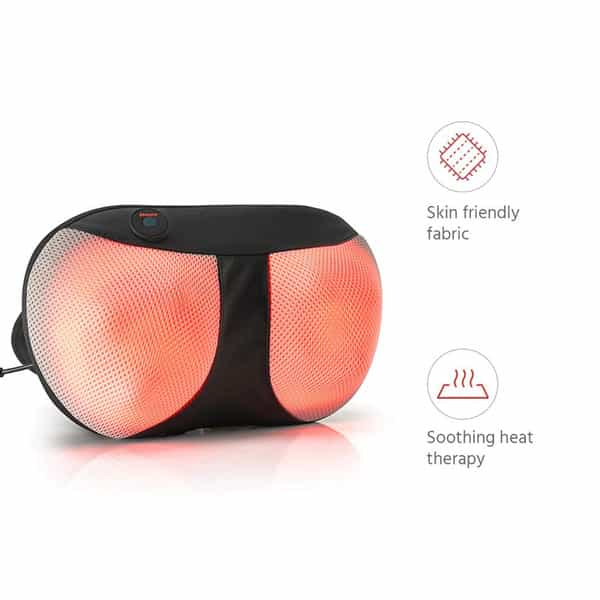 Lifelong Llm288 Back & Body Massager With Strong Deep Kneading Nodes For Muscle Pain Relief