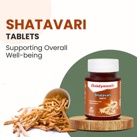 Baidyanath Shatavari Tablets 60tabs | Complete Women'S Wellness | For Nutrition & Supports Lactation