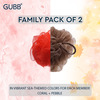 Gubb Loofah Red Brown