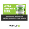 Genetic Nutrition - Ultra Greens & Reds 500G - Strawberry & Lime Flavour