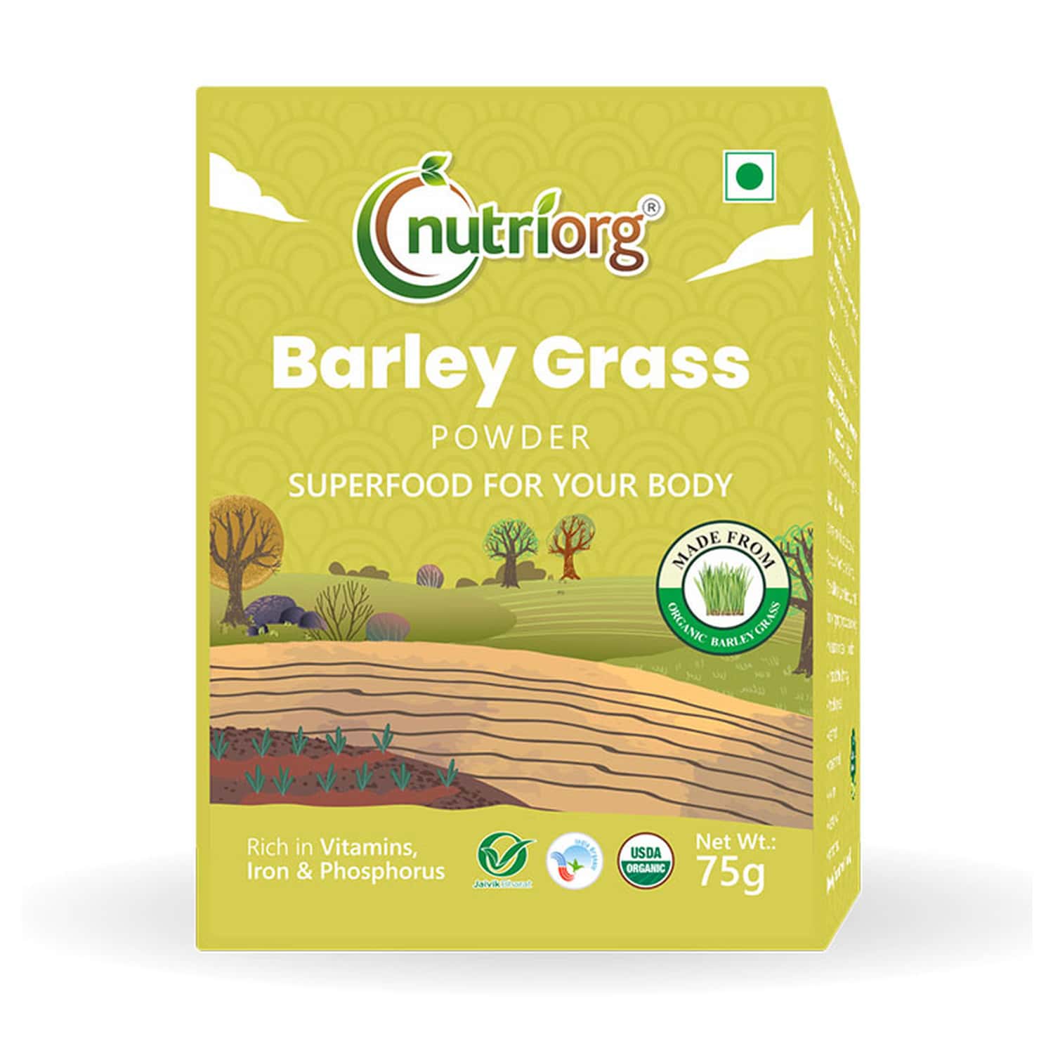 Buy WAY2HERBAL BARLEY GRASS 500 GMS POWDER (PACK OF 4) Online & Get