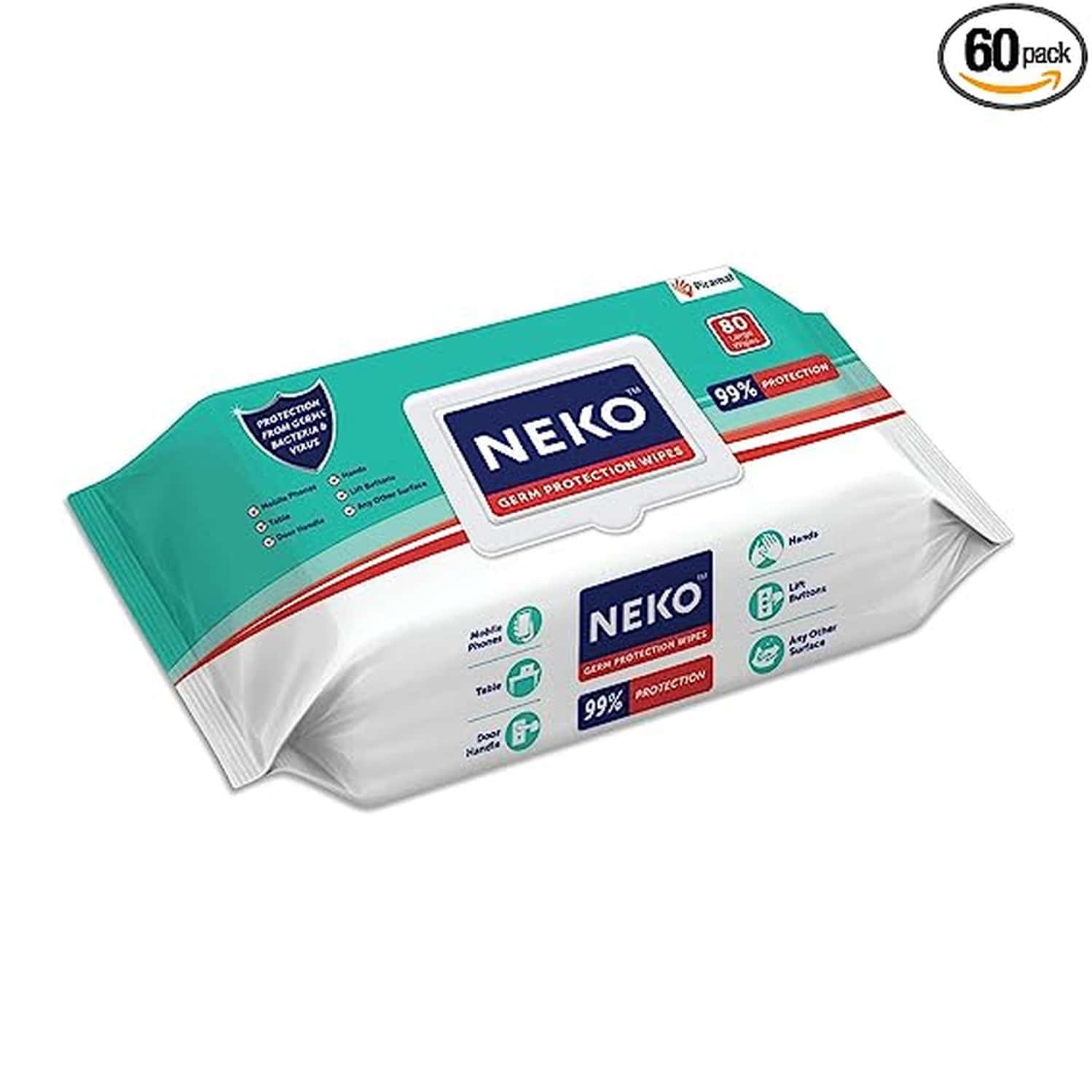 Neko Disinfectant Wipes 30'S Pack Of 60