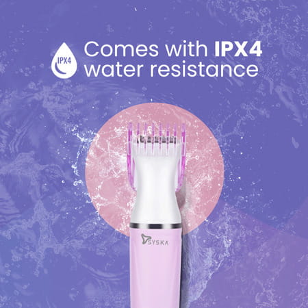 Syska Ft009 Runtime: 120 Min Grooming Kit For Women (White Pink)