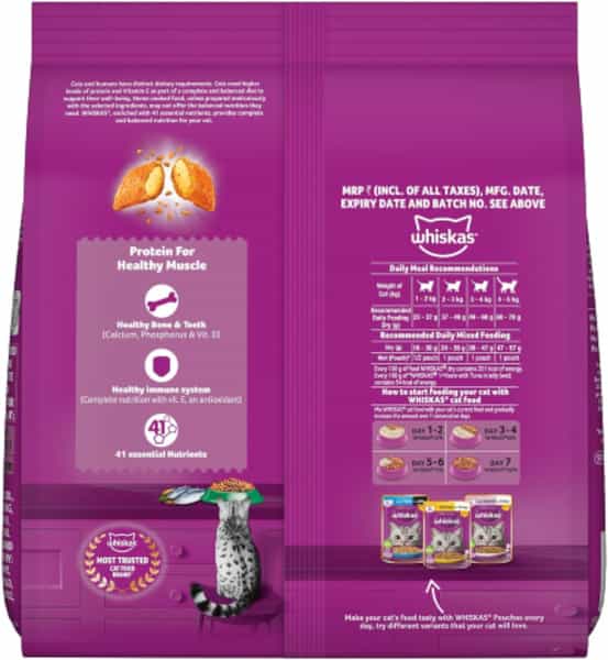 Whiskas Adult Tuna Flavour 7 Kg Pouch