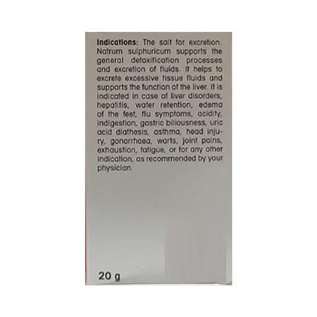 Dr. Reckeweg Natrum Sulphuricum 200x 20g ( Pack Of 2)