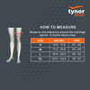 Tynor Thigh Support Air Pro Black & Orange Xl 1 Unit