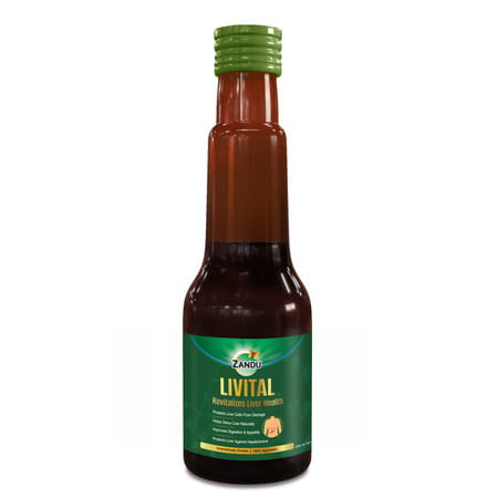 Zandu Livital Revitalizes Liver Health Syrup 200 Ml