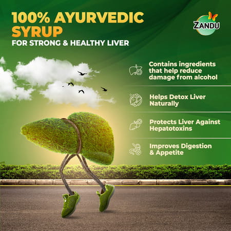 Zandu Livital Revitalizes Liver Health Syrup 200 Ml