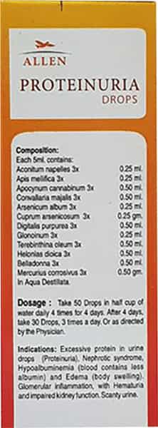 Allen Laboratories A86 Proteinuria Drops 30Ml