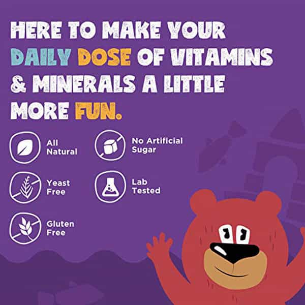Kiddoze Omega & Dha Gummies -Improves Eye Health Improves Concentration-Builds Immunity - 60 Pieces