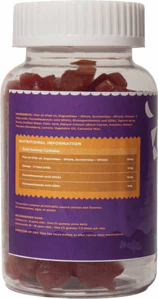 Kiddoze Omega & Dha Gummies -Improves Eye Health Improves Concentration-Builds Immunity - 60 Pieces