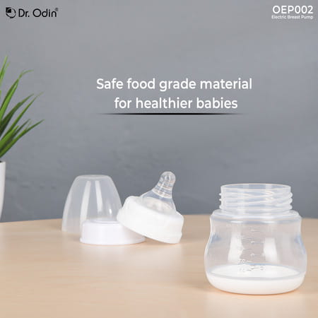 Dr. Odin Oep002 Electric Breast Pump Portable & Rechargeable Touch Screen 3 Modes 27 Suction Levels