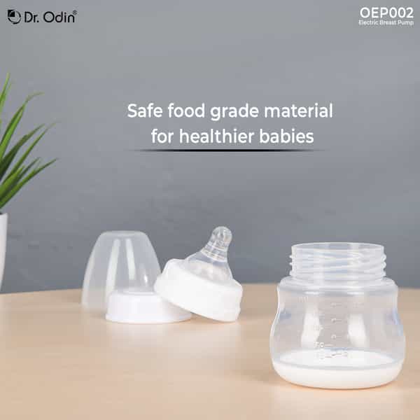 Dr. Odin Oep002 Electric Breast Pump Portable & Rechargeable Touch Screen 3 Modes 27 Suction Levels