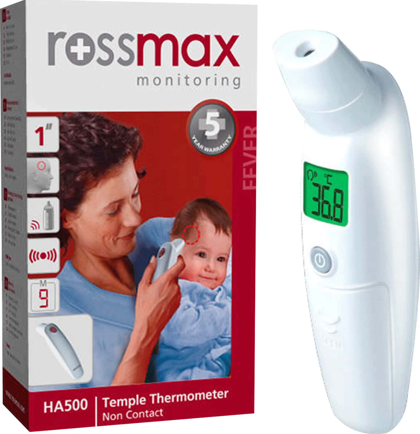 Rossmax Ha500 Non-Contact Temple Thermometer