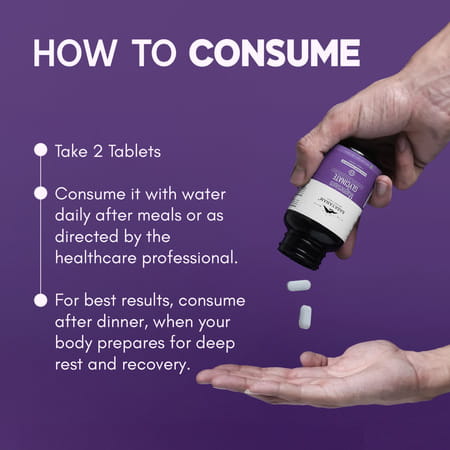 Rasayanam Magnesium Glycinate | High Absorption | Sleep | Relaxation & Recovery | 3 X 60 Tablets