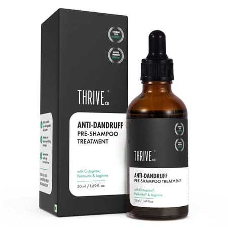 Thriveco Anti-Dandruff Pre-Shampoo Treatment 50ml For Dandruff Itchy Scalp