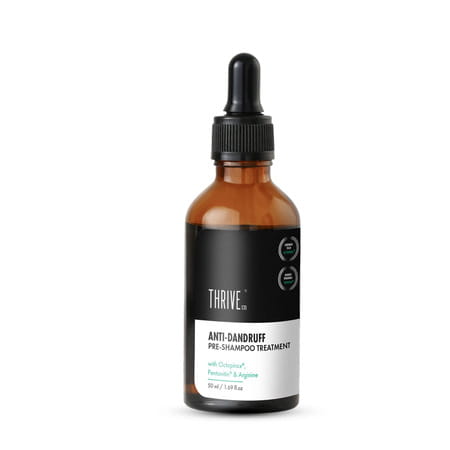 Thriveco Anti-Dandruff Pre-Shampoo Treatment 50ml For Dandruff Itchy Scalp