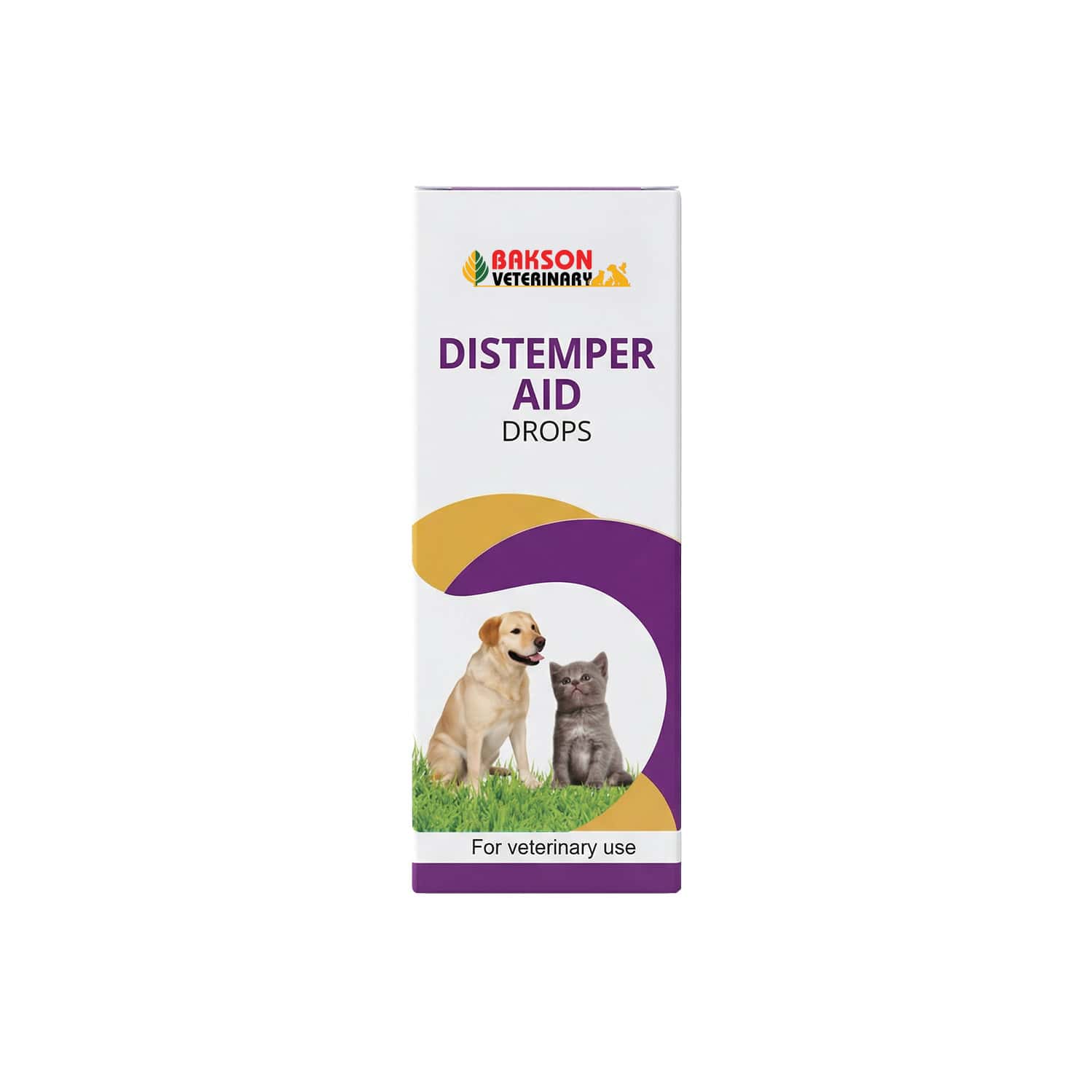 Bakson Veterinary Distemper Aid Drops | For Veterinary Use | 30 Ml