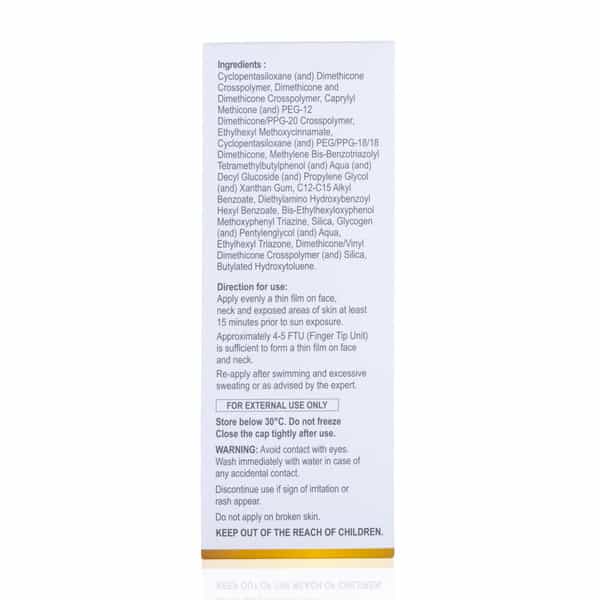 Sunstop Gold Spf 55 Sunscreen Gel 50 Gm