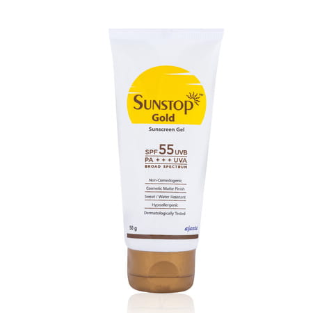 Sunstop Gold Spf 55 Sunscreen Gel 50 Gm
