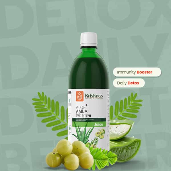 Krishna's Aloe Vera Amla Mix Juice - 1 Litre