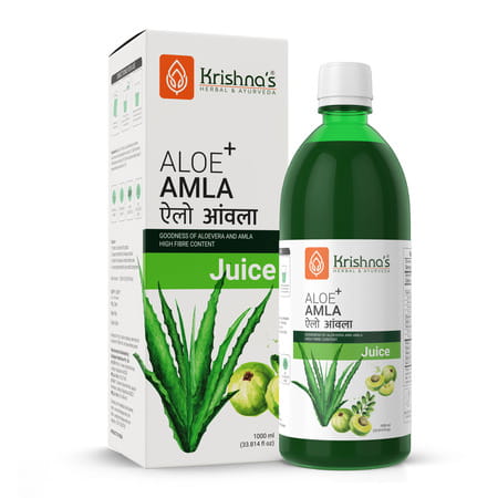 Krishna'S Aloe Vera Amla Mix Juice - 1 Litre