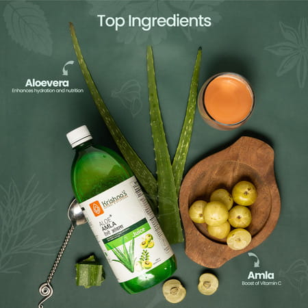 Krishna'S Aloe Vera Amla Mix Juice - 1 Litre