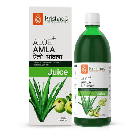 Krishna'S Aloe Vera Amla Mix Juice - 1 Litre