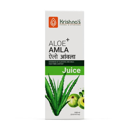 Krishna'S Aloe Vera Amla Mix Juice - 1 Litre