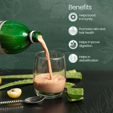 Krishna'S Aloe Vera Amla Mix Juice - 1 Litre