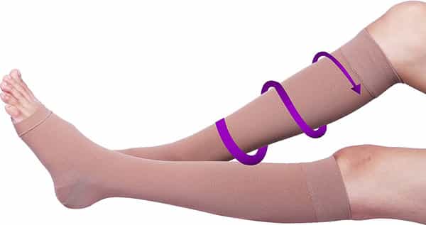 Sorgen Royale Soft Class Compression Stockings Knee Length (Small)