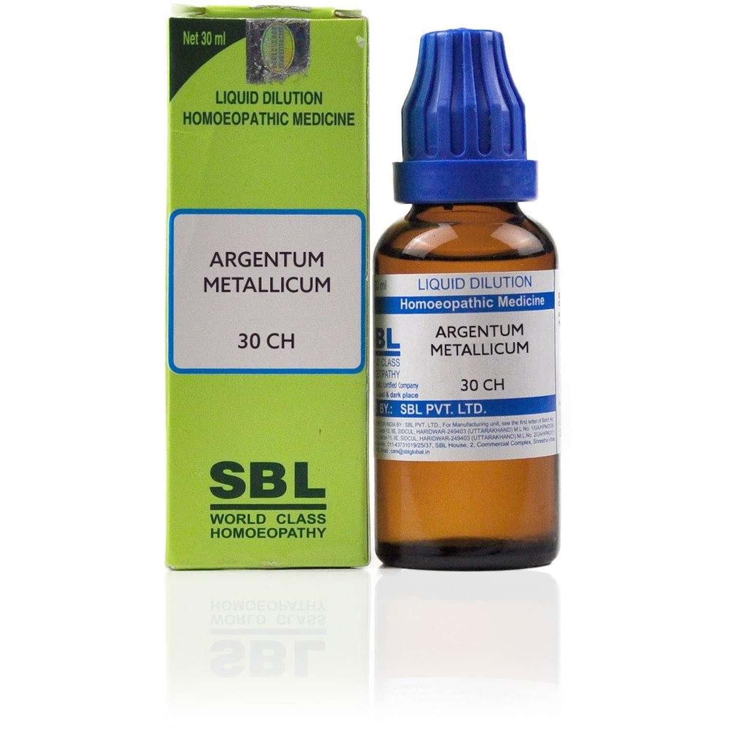 Sbl Argentum Metallicum Dilution 30 Ch 30 Ml Pack Of 2
